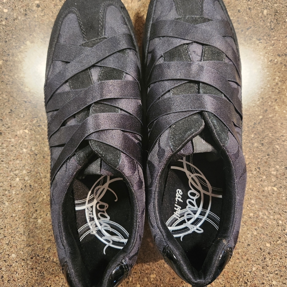 Coach Women's Black Slip On Sneakers - Picture 3 of 4